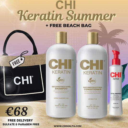 CHI Keratin + Free CHI Bag