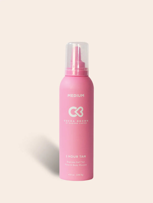 COCOA BROWN 1 HOUR TAN - SELF TAN MOUSSE IN MEDIUM
