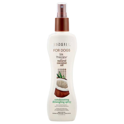 BioSilk Silk Therapy Coconut Oil Conditioning Detangling Spray 207ml