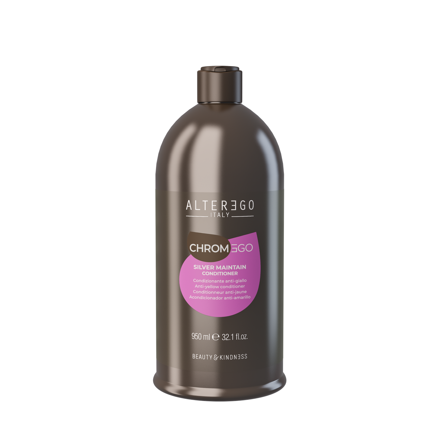 SILVER MAINTAIN CONDITIONER 950ML- CHROM-EGO image 0