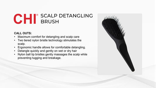 CHI SCALP DETANGLING BRUSH image 0