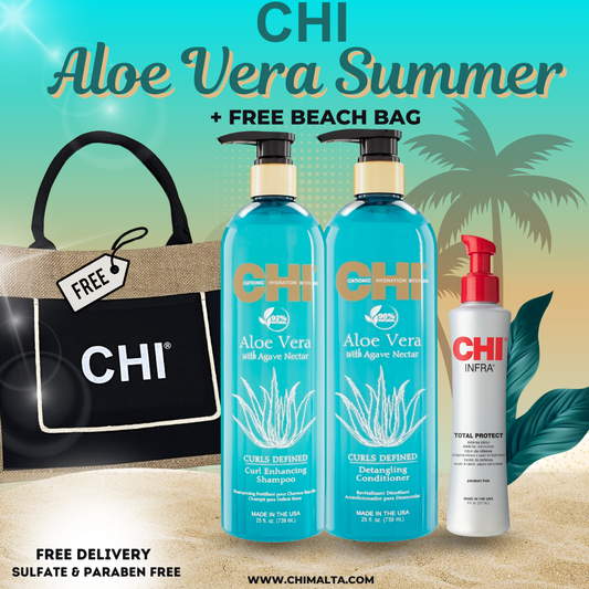 CHI Aloe Vera + CHI Bag