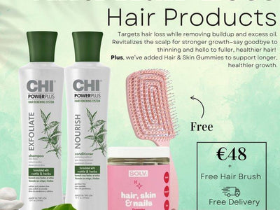 Anti-Hair Loss Power Plus Set  Solv + Free Brush