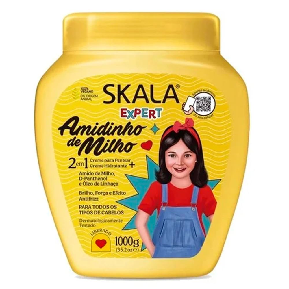 SKALA Creme Tratamento Skala 1Kg Amidinho De Milho Kids
