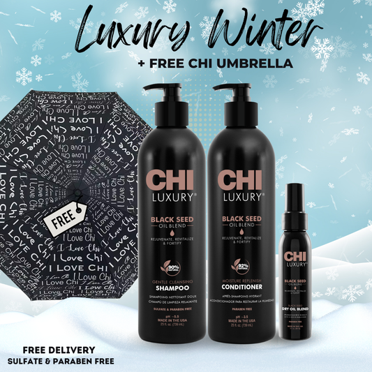 CHI Luxury Winter Trio + Free Umbrella