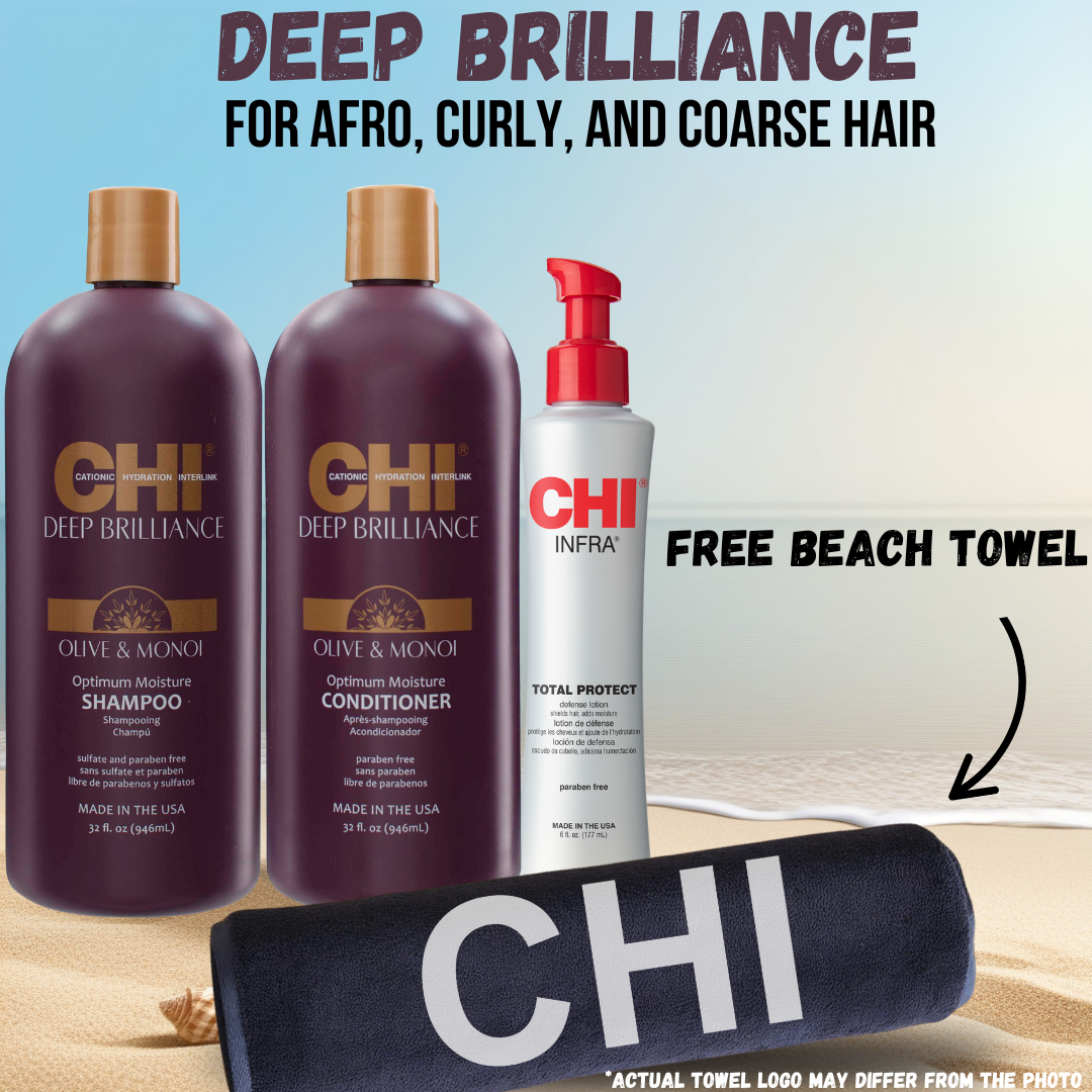 CHI Deep Brilliance + Free CHI  Towel