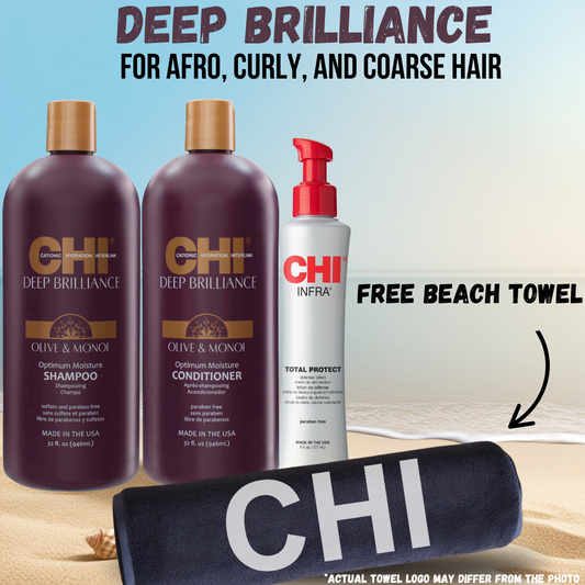 CHI Deep Brilliance + Free CHI  Towel