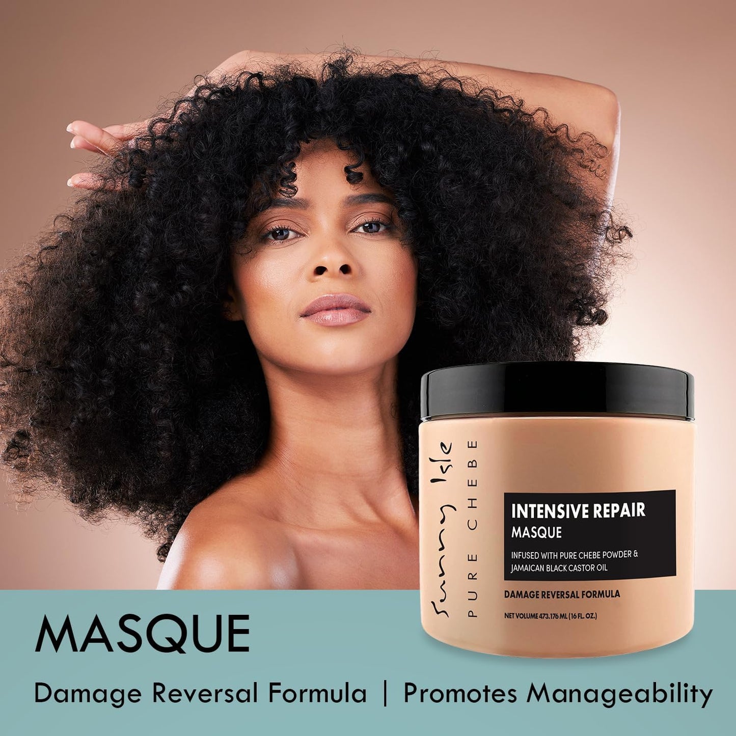 Sunny Isle- Chebe & Castor Oil Hair Growth & Repair Package