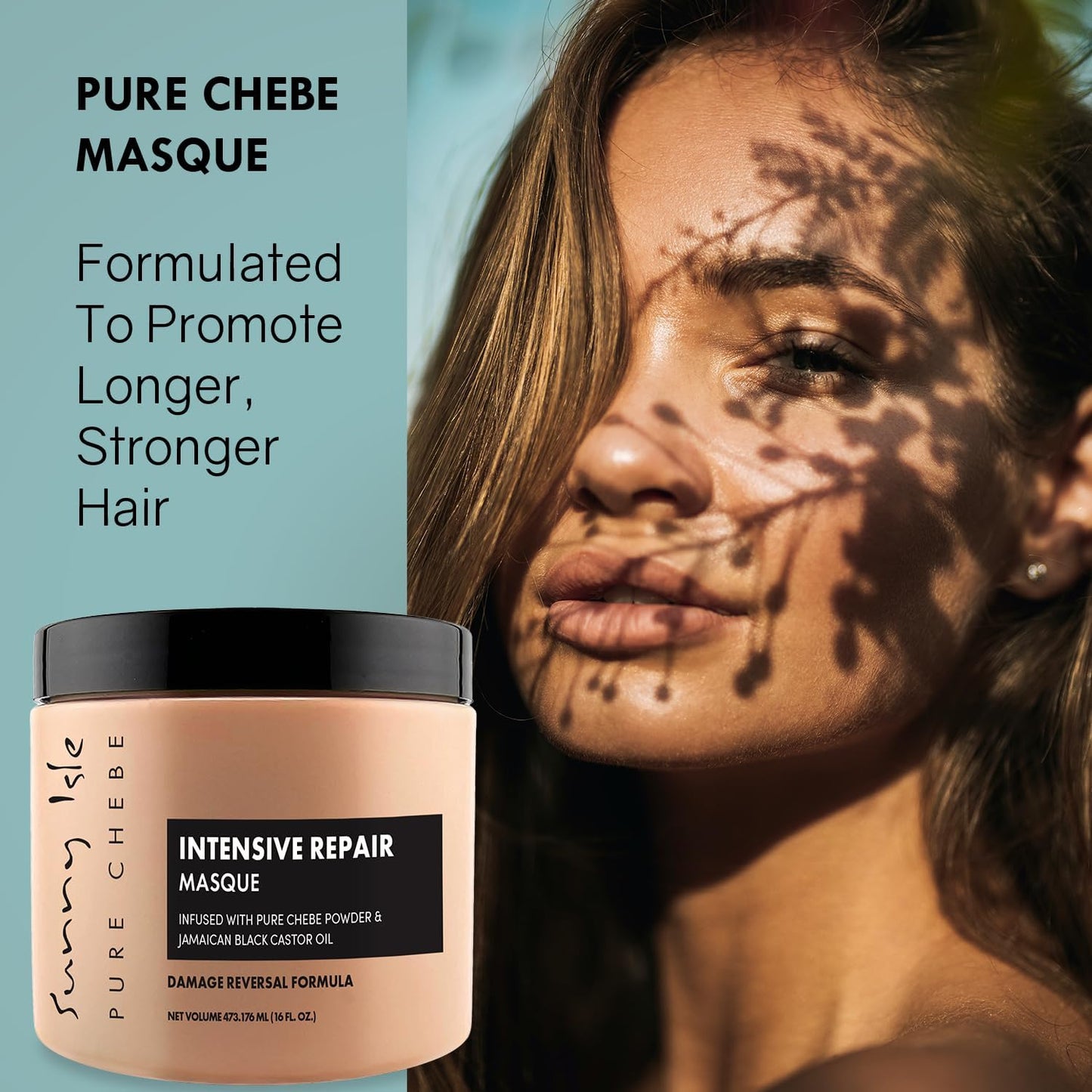 Sunny Isle- Chebe & Castor Oil Hair Growth & Repair Package