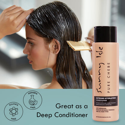 Sunny Isle- Chebe & Castor Oil Hair Growth & Repair Package
