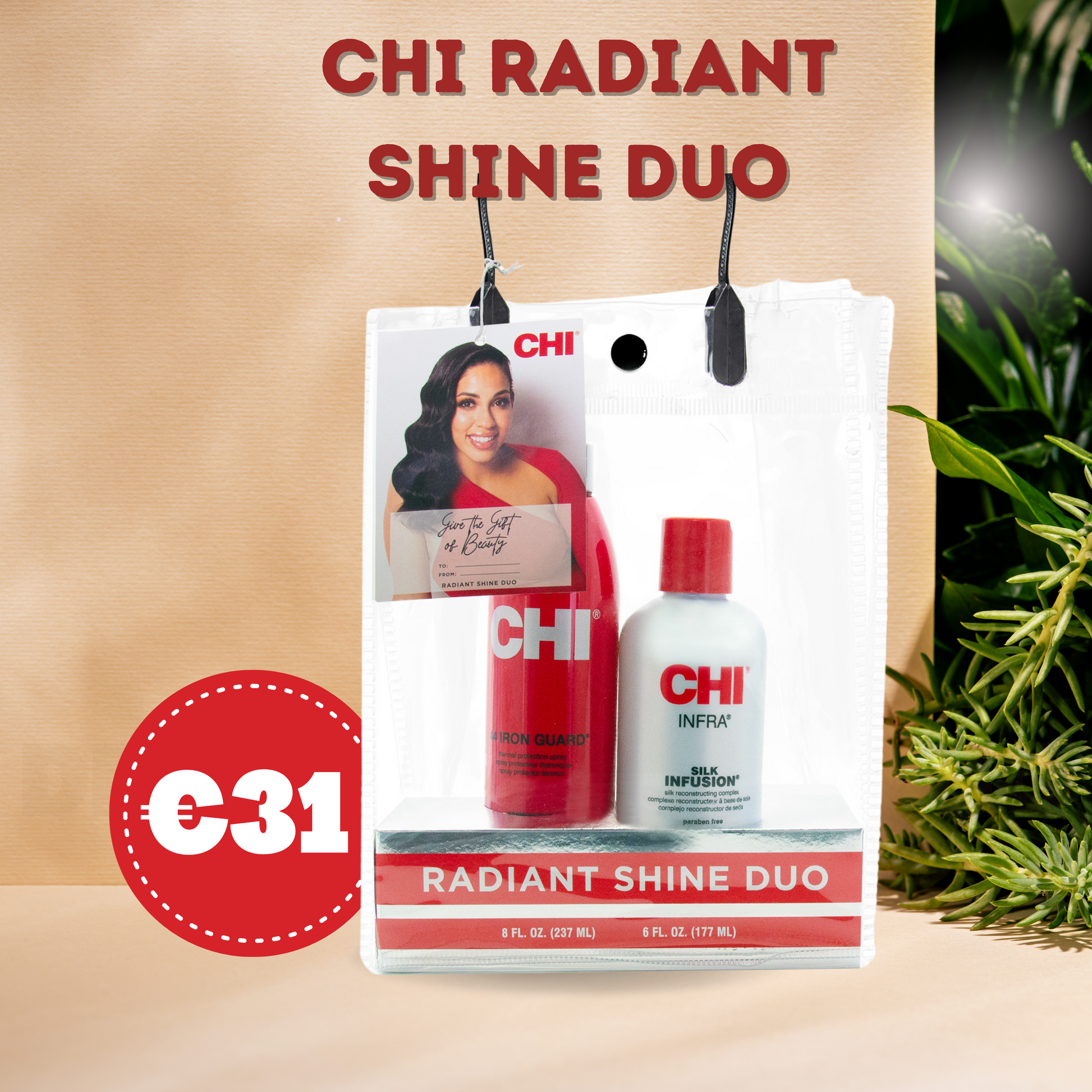 Chi Styling Radiant Shine Duo Bag 2-Pc. Value Set - 6 Oz. image 0