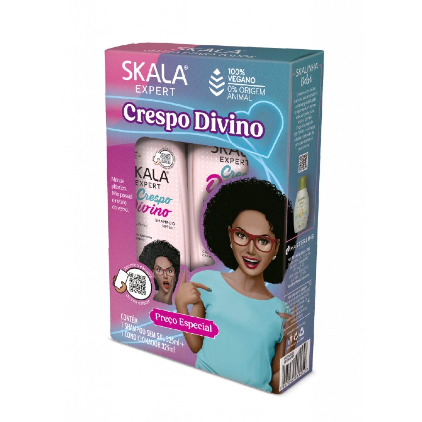 Skala Expert Crespo Divino Shampoo and Conditioner 2 × 325 ml
