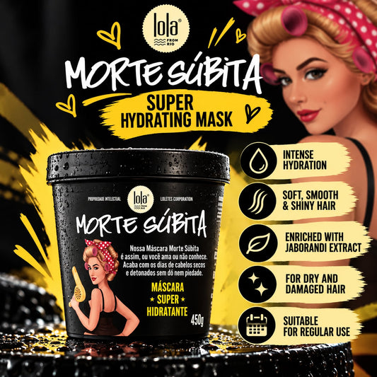 BRAZIL Lola Cosmetics Morte Súbita Super Hydrating Hair Mask – 450g
