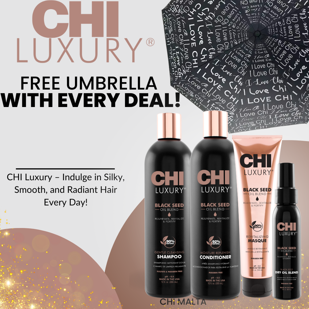 CHI Luxury 4 Products + Free Umbrella