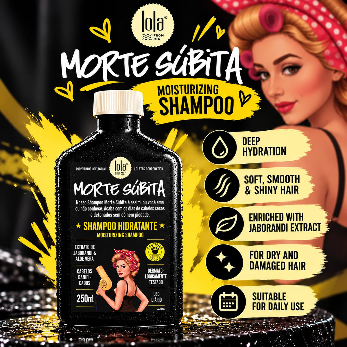 BRAZIL Lola Cosmetics Morte Súbita Moisturizing Shampoo – 250ml