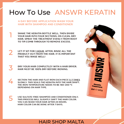 ANSWR At-Home Keratin Treatment Kit