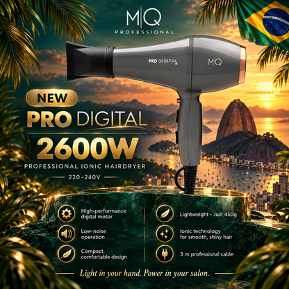 MQ HAIR DRYER PRO DIGITAL ION 2600W