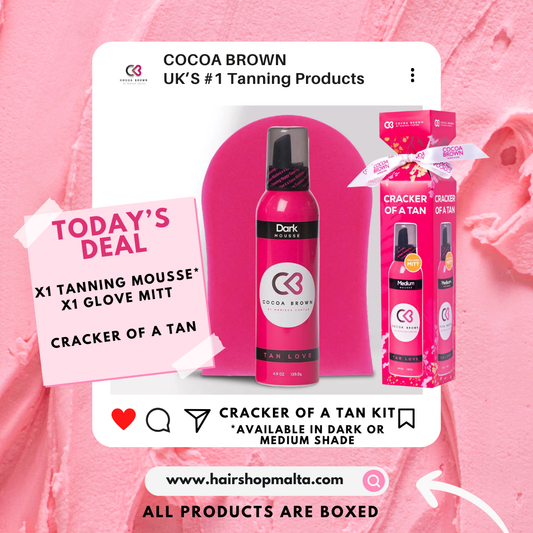 Cocoa Brown Cracker Of A Tan Gift Set – Dark