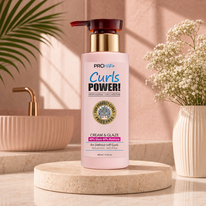 PROHAIR+ 40% Glaze 60% Moisturizing For Curly Hair