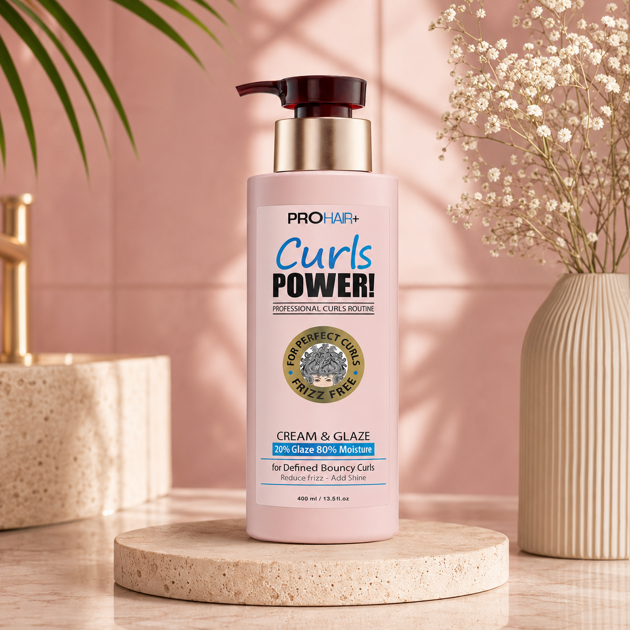 PROHAIR+ 20% Glaze 80% Moisturizing For Curly Hair