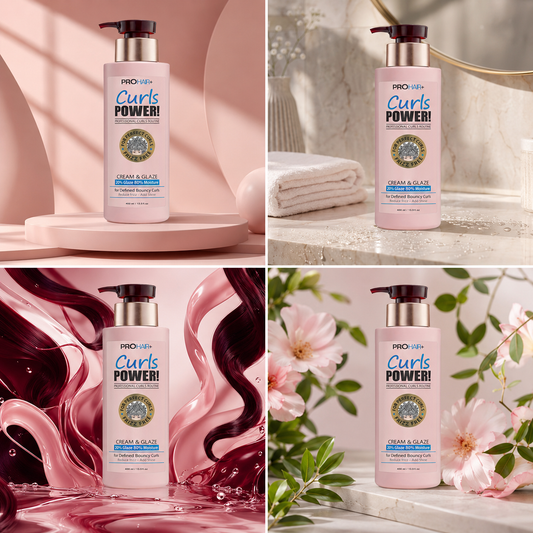 PROHAIR+ 20% Glaze 80% Moisturizing For Curly Hair