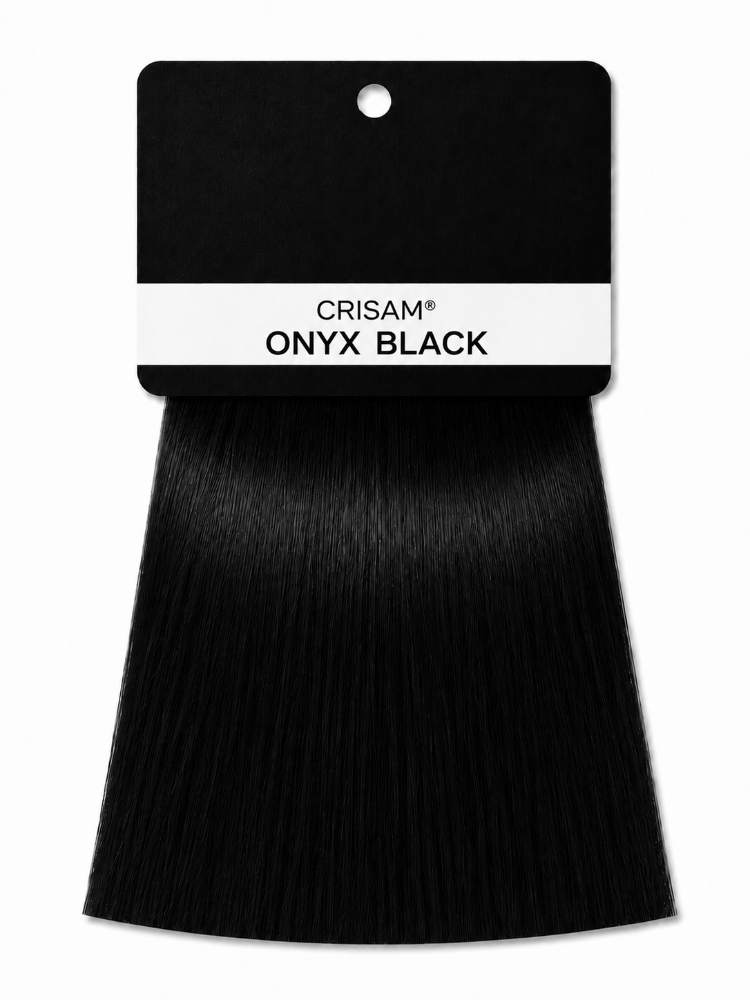 CRISAM® Clip-On Hair Extensions – 20 Inch – 200g – Onyx Black