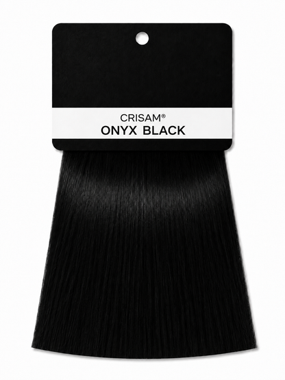 CRISAM® Clip-On Hair Extensions – 20 Inch – 200g – Onyx Black