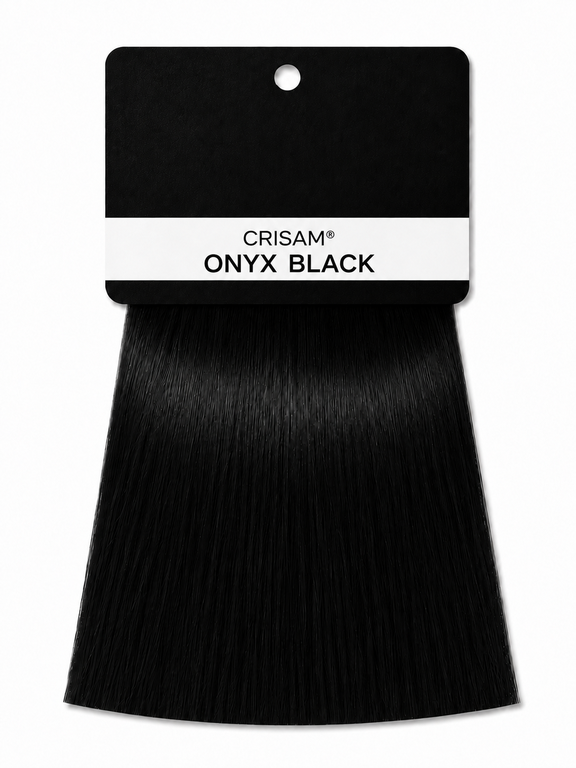 Crisam Clip In Keratin 24" ONYX BLACK