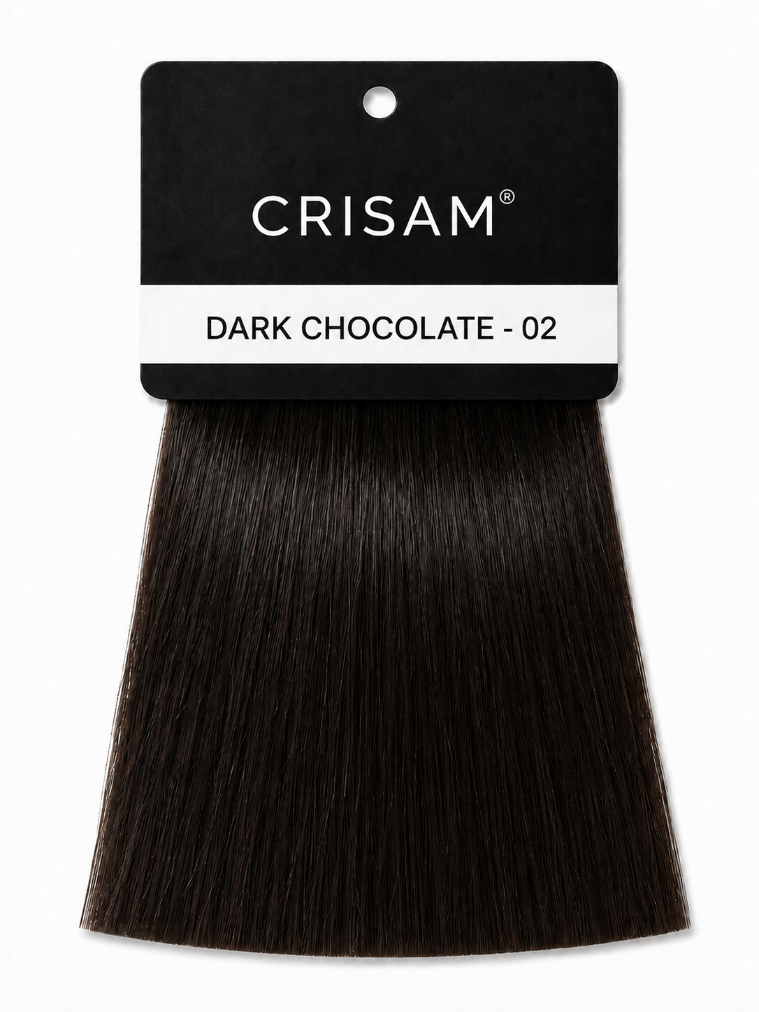 CRISAM® Clip-On Hair Extensions – 20 Inch – 200g – Dark Chocolate