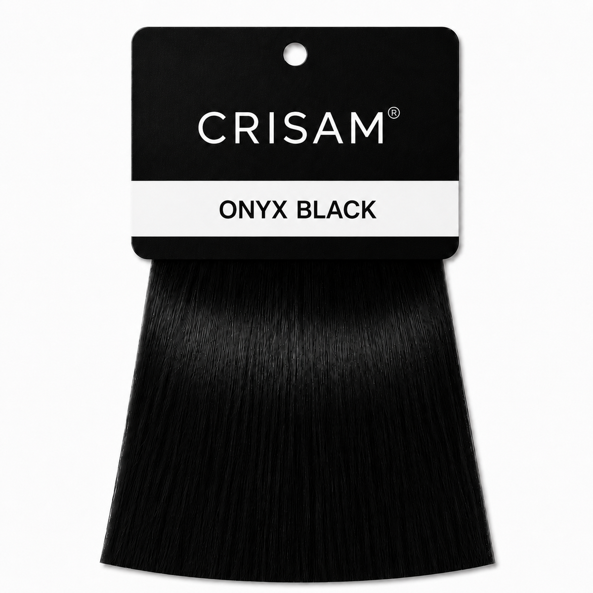 CRISAM® Clip-On Hair Extensions – 20 Inch – 100g – Onyx Black