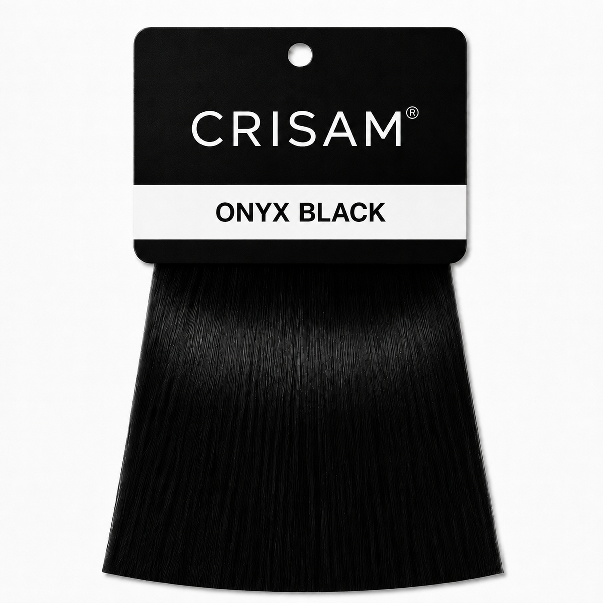 CRISAM® Clip-On Hair Extensions – 20 Inch – 200g – Onyx Black