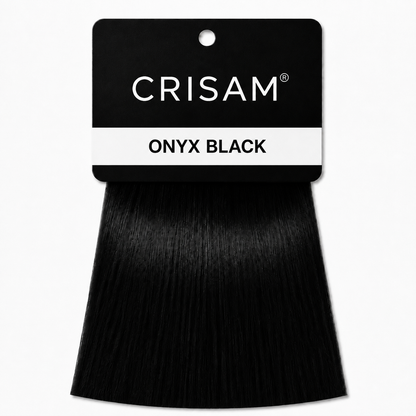 CRISAM® Clip-On Hair Extensions – 20 Inch – 200g – Onyx Black