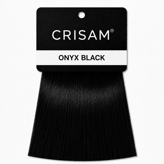 CRISAM® Clip-On Hair Extensions – 20 Inch – 200g – Onyx Black