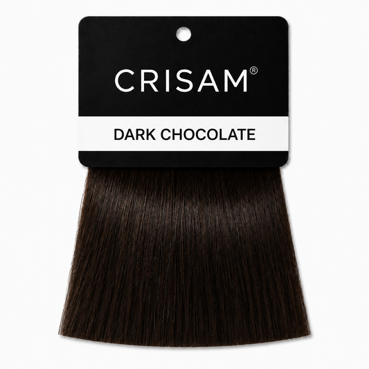CRISAM® Clip-On Hair Extensions – 20 Inch – 200g – Dark Chocolate