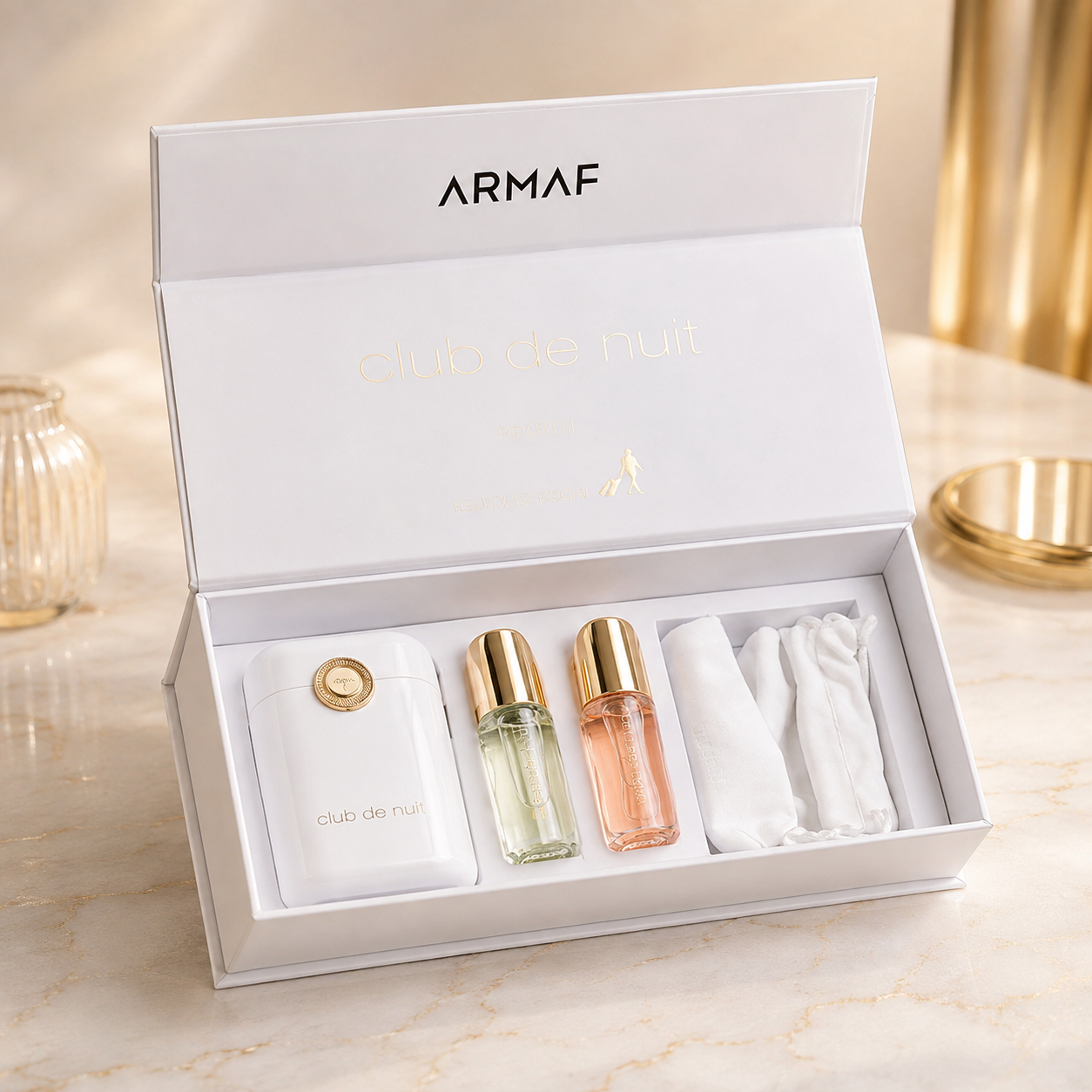 Armaf Club De Nuit Woman White Travel Set