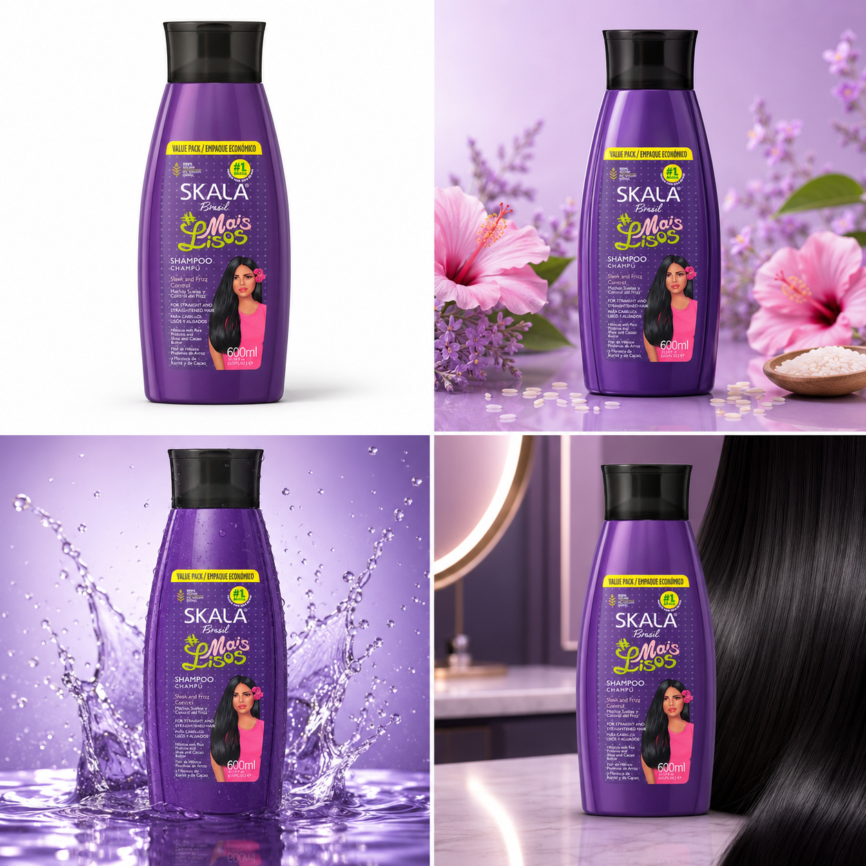 SKALA Mais Lisos Shampoo 600 ml