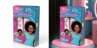 Skala Expert Crespo Divino Shampoo and Conditioner 2 × 325 ml
