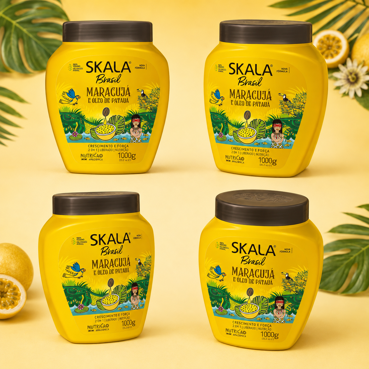 Skala Maracujá & Patauá Oil 2-in-1 Hair Treatment Cream 1 Ltr