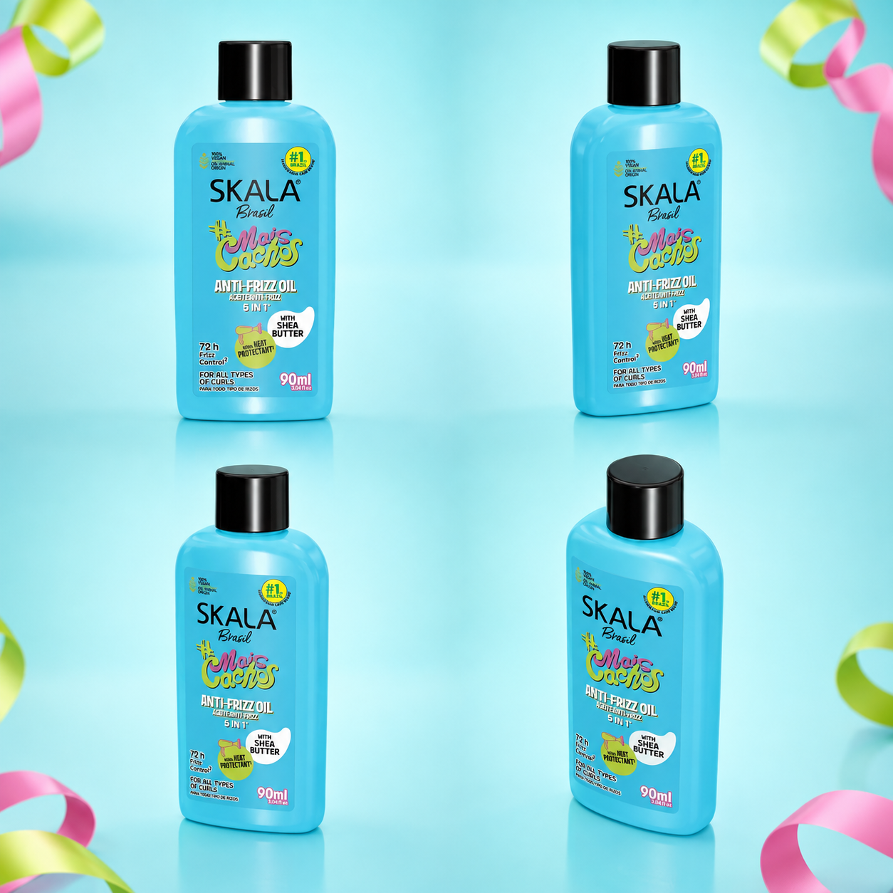 SKALA Mais Cachos 5-in-1 Anti-Frizz Hair Oil 90 ml