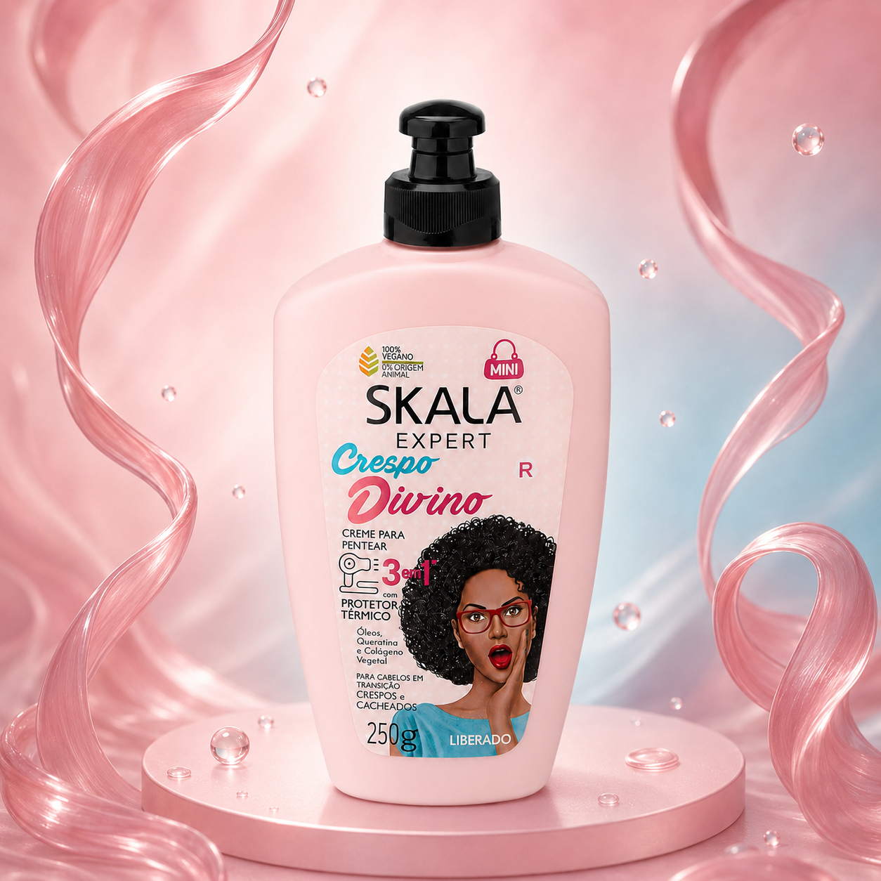 SKALA Brasil Crespo Divino 3 in 1 Leave In Cream 250g