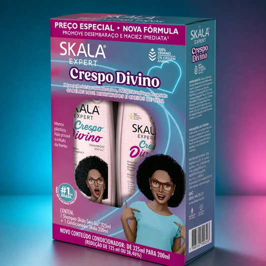 SKALA Crespo Divino Shampoo 325ml & Conditioner 325ml Kit