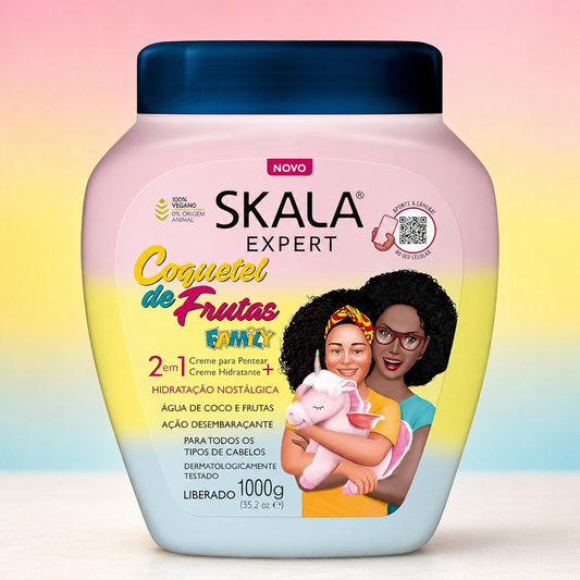 Skala Expert Coquetel de Frutas Family 2-in-1 Hair Treatment Cream 1000 g