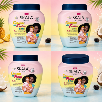 Skala Expert Coquetel de Frutas Family 2-in-1 Hair Treatment Cream 1000 g