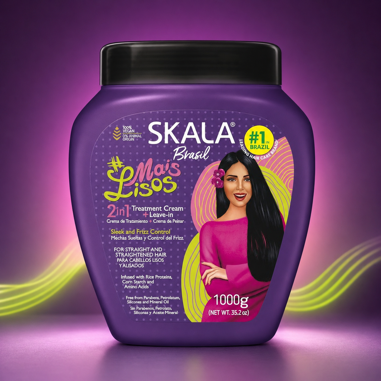 Skala Expert Mais Lisos 2-in-1 Hair Treatment Cream 1000 g