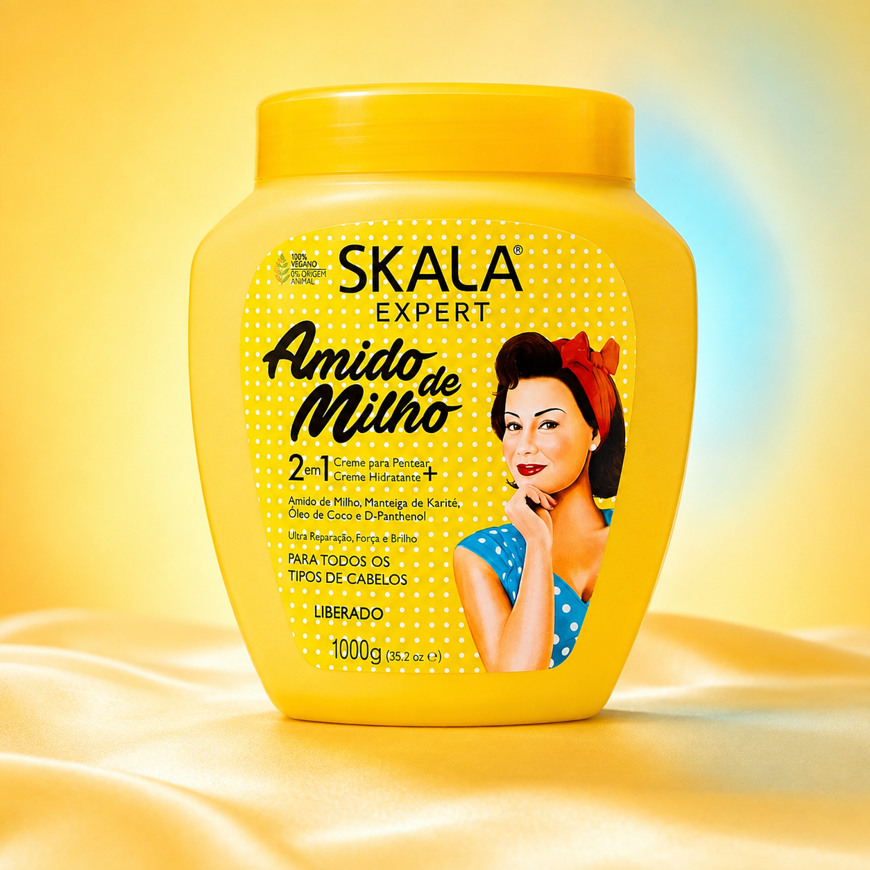 Skala Expert Amido de Milho 2-in-1 Hair Treatment Cream 1000 g