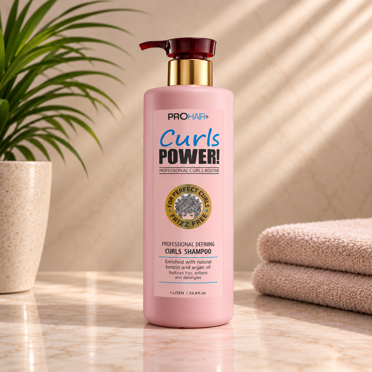PROHAIR+ Shampoo for Curly Hair 1 Ltr