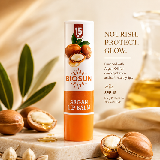 BIOSANTO Biosun Lip Balm Argan Oil SPF 15