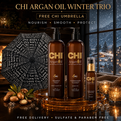 Argan Oil Winter Trio + Free Umbrella