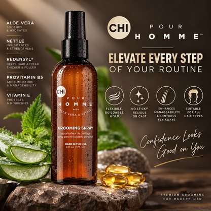 CHI POUR HOMME-GROOMING SPRAY 6OZ