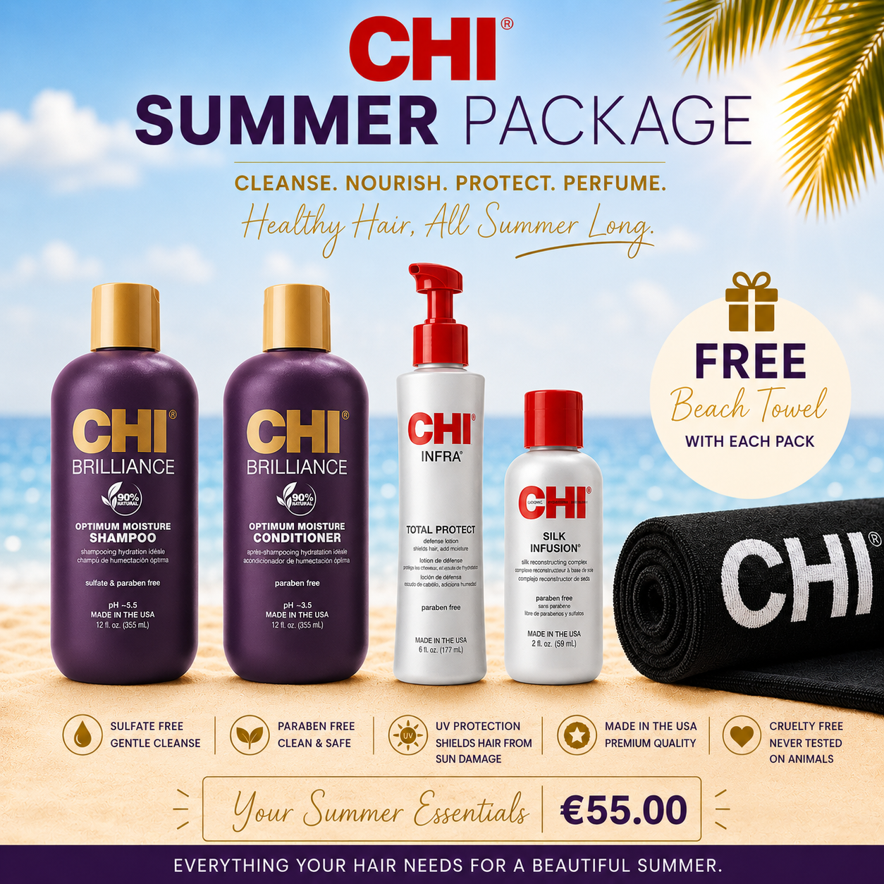 CHI Deep Brilliance Summer Package